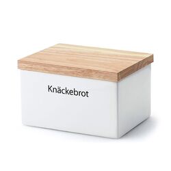 Continenta Vorratsdose Knäckebrot Keramik Vorratsbox Vorratshaltung weiß Neu