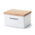 Continenta Vorratsdose Knäckebrot Keramik Vorratsbox Vorratshaltung weiß Neu