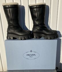 Prada Stiefel Damen Boots Damenstiefel Winterschuhe Gr. EU 39.5 OVP