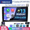 DAB+ Carplay Android GPS Autoradio Für Fiat Ducato Peugeot Boxer Citroen Jumper