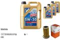 MAHLE Ölfilter 8 L Liqui Moly Longlife III 5W-30 für BMW 3er 320i xDrive