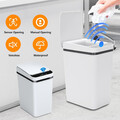 12L Sensor-Mülleimer Automatik Mülldose Intelligenter Abfalleimer Papierkorb Bad