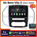 DAB+ Für Mercedes Benz Vito W447 Autoradio GPS Navi Android 13 CarPlay 6+128GB