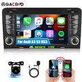 32GB Für Audi A3 S3 RS3 8P1 8PA 7" Carplay Android 13 Autoradio GPS Navi Kamera