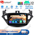 Carplay Für Opel Corsa E / Adam 9"Android 12 Autoradio GPS Navi WIFI BT SWC DAB+