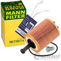 MANN ÖLFILTER FILTER für 1.9+2.0 TDI AUDI A3 8P A4 VW T5 PASSAT TOURAN GOLF 5 6