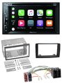 Pioneer MP3 USB DVD Bluetooth DAB 2DIN Autoradio für Fiat Idea ab 05 schwarz