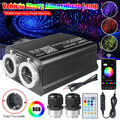 Auto RGBW LED 500-1200 Sternenhimmel Twinkle Meteor Lichtfaser Glasfaser Optik