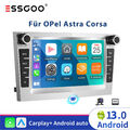 Für Opel Corsa C/D Zafira B Astra G H 4+64G Autoradio Android13 Carplay KAM NAVI