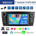 DAB+ 2+64G Für BMW 3er E90 E91 E92 E93 Android 13 Autoradio CarPlay GPS Navi KAM