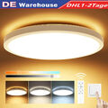 36W LED Deckenleuchte Dimmbar Deckenlampe Wohnzimmer Badlampe  mit Rmaggucbwgwpv