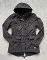 RAGWEAR Damen Parka Laika Minidots Schwarz / Gr. XL (42) / Winterjacke