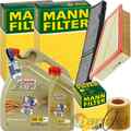 MANN INSPEKTIONSPAKET+6L CASTROL 5W-30 ÖL passend für BMW X1 E84 xDrive 20/28i