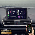 Autoradio Android 14 Carplay GPS Navi DSP DAB WIFI SWC für Mazda 3 bj. 2014-2018