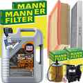 MANN INSPEKTIONSPAKET+LIQUI MOLY 5W-30 ÖL passend für MINI R55 R56 COOPER ONE D