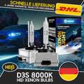 2 x Xenonbrenner D3S Lampe Birnen E-Zulassung für Audi A4 B8 Avant 8000K