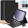 QWERTZ Touchpad Tastatur Hülle für Samsung Galaxy Tab S10 S9 FE S8 S7 A9+ A8 A7