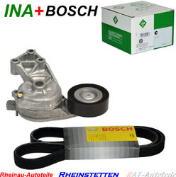 BOSCH Keilrippenriemen 6DPK1195 +Spannarm,K.R.R VW AUDI FORD SEAT SKODA 1.9TDI