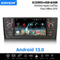 64GB 8-Kern Android 14 DAB+ Autoradio Navi CarPlay 4G SD Fiat Grande Punto Linea