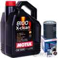 BOSCH ÖLFILTER 0986452041+MOTUL 5W40 passend für FIAT DOBLO 500 PUNTO PANDA QUBO