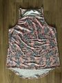 Tank Top Gr.36/S 38/M Rosé NEU Shirt Blumen Sommer Freizeit