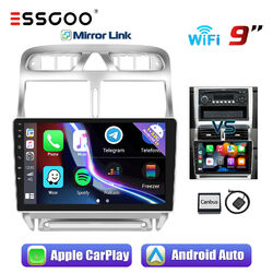 9" Android 13 1+32G Autoradio Carplay GPS Nav RDS für Peugeot 307 SW CC 02-2013