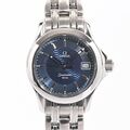 Omega Seamaster 120 Ref.1511.81 Datum Edelstahl Marineblau Silber Quarz Mens Uhr