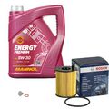 BOSCH Ölfilter 5 L MANNOL Energy Premium 5W-30 für Ford Focus III Turnier Mazda