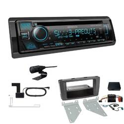 Kenwood CD-Receiver Autoradio DAB+ Bluetooth für Skoda Yeti 2009-2017 Canbus