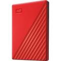 Western Digital WDBYVG0020BRD-WESN My Passport 2TB Externe Festplatte - Rot