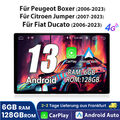 13.1" Carplay Android 13 Autoradio Für Fiat Ducato GPS Navi WIFI 4G BT DAB+ SWC