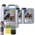 Motoröl 5W30 LIQUI MOLY Special Tec F 7L +MANN Ölfilter +Ölschlammspülung