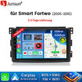 Für Smart Fortwo 451 2005-2010 Android 13 CarPlay 32G Autoradio GPS Navi WIFI BT