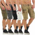 Geographical Norway Cargo Shorts Pologne Short Bermuda Sommer Hose mit Gürtel