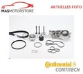 ZAHNRIEMEN-SATZ KIT SET + WASSERPUMPE CONTITECH CT1167WP2PRO A FÜR VW GOLF VII