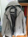 Fuchs Schmitt Gr. 42 Jacke mit abnehmbarer Kapuze beige - NEUWERTIG