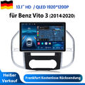 Für Benz Vito 3 W447 Carplay 13.1'' Android 12 Autoradio GPS Nav WIFI SWC 4+64G