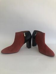 & other Stories Ankle Boots, high heel, rot/schwarz Gr. 41