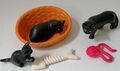 °PLAYMOBIL° Tiere Haustiere Katzen Kitten Katzenkorb Wollknäuel Fischgräte