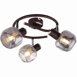 LUXUS DECKENLAMPE DECKENLEUCHTE DECKENSTRAHLER 3 FLAMMIG SPOT SPOTS 66402018