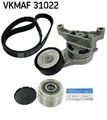 SKF Keilrippenriemensatz VKMAF 31022 für VW AUDI SEAT SKODA