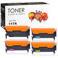 4x XXL 117A Toner für HP 117A W2070A Color Laser MFP 178NWG 179FNG 179FWG 150NW