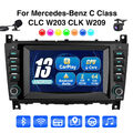 Carplay Android 13 2+64G Autoradio GPS DAB+ Kamera Für Benz C/CLC W203 CLK W209