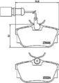 BREMBO Bremsbelagsatz, Scheibenbremse P 85 059 für VW FORD SEAT