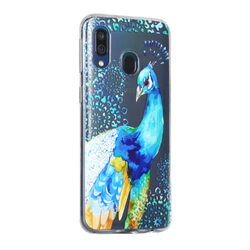 Hülle für Samsung Galaxy A50 A40 Handy Schutz Silikon Case + 3D Echt Glas Folie