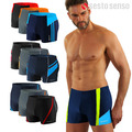 Herren Badehose Schwimmhose Badeshorts Enganliegende Swimming Shorts Sesto M-4XL