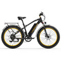 MTB 26'' E bike Elektrofahrrad E-Mountain bike Shimano 7 Gange Pedelec 48V/17.5A