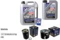 INSPEKTIONSKIT FILTER LIQUI MOLY ÖL 6L 10W-40 für Toyota Corolla ZZE12_