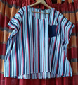 Bluse Gr. 56 / 54 von Ulla Popken 100 % Baumwolle