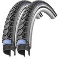 2 x Schwalbe Marathon PLUS TOUR Draht Reflex Reifen 26 x 1,75 47-559 schwarz